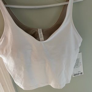 Align tank, white size 12